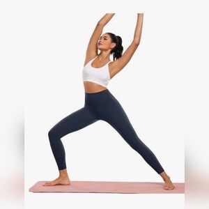 Wirarpa NWOT  High Waisted Women's  Buttery Soft Yoga Pant - 25"  Navy S